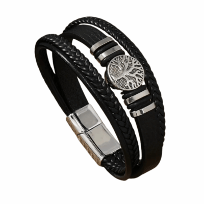 Modna bransoletka ze skóry