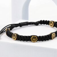 Bransoleta męska zaplatana