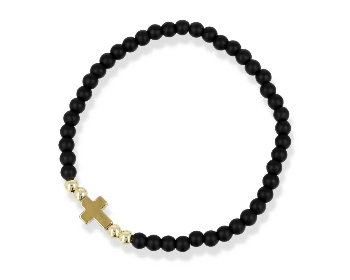 Bransoleta męska lawa - obrazek 2