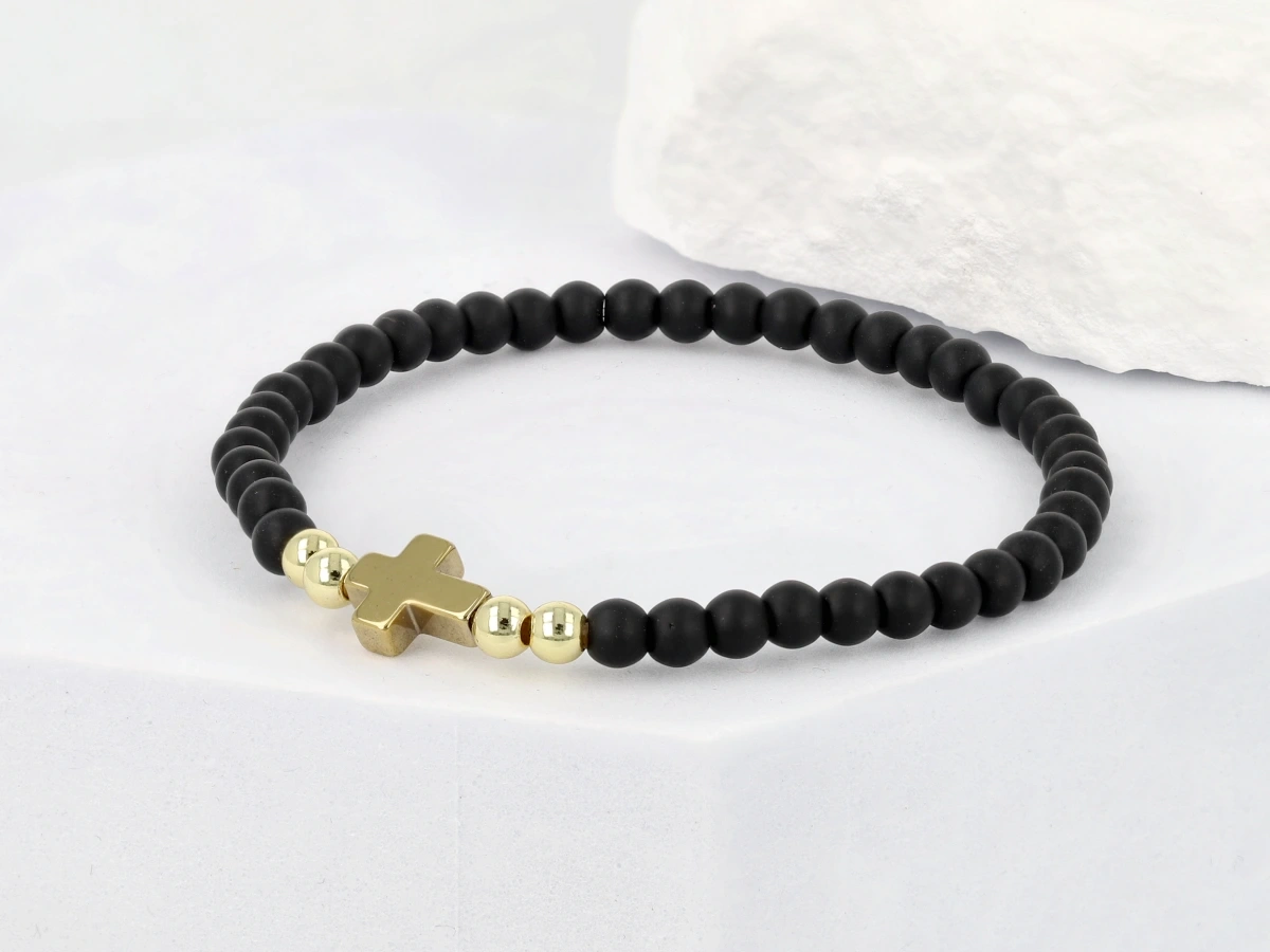 Bransoleta męska lawa