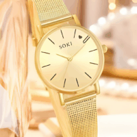 Zegarek damski złoty