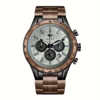 Prestiżowy zegarek męski VICVS wykonany ze szlachetnego drewna