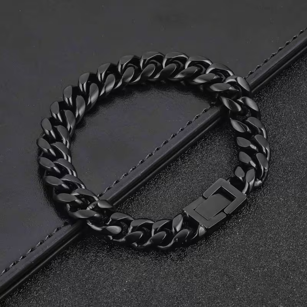Masywna męska bransoletka typu "pancerka" - obrazek 2