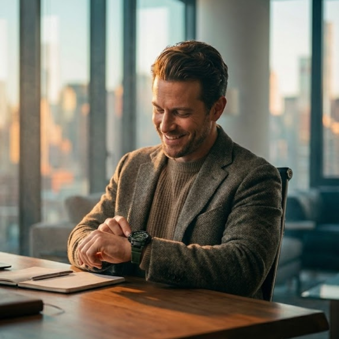Męski zegarek taktyczny SANDA - obrazek 3